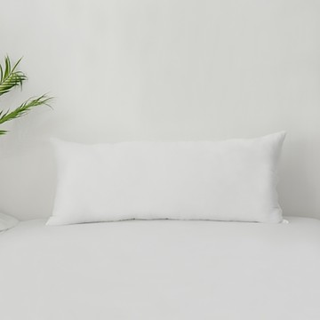 雙人靠枕棉芯  1個  110 x 50 cm  白色