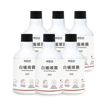 福來朗 白蟻噴霧 補充瓶 500ml x 6入組｜殺白蟻｜白蟻藥｜白蟻誘餌｜防治白蟻