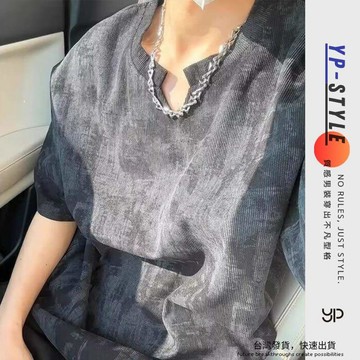 男生短袖T恤 休閒短T 男生短袖 印花 寬鬆 五分袖 潮流 簡約 男生穿搭 日常百搭 日常實穿 舒適好搭