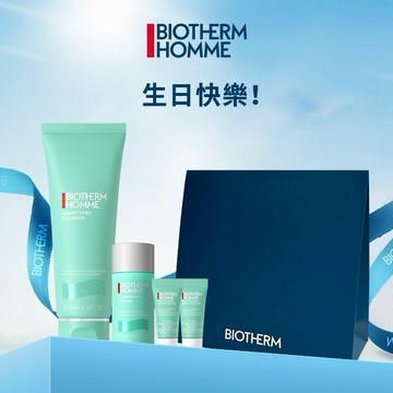 [快速出貨]【BIOTHERM 碧兒泉】水瓶座生日快樂🎉男仕保濕洗顏禮盒