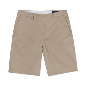 Polo Ralph Lauren RL 熱銷貼布文字休閒短褲-卡其色(CLASSIC FIT)