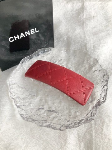 【日本直送 名牌中古包】CHANEL 香奈兒 Picolore 系列髮飾 紅色皮革 vintage 復古 Old cixz7n
