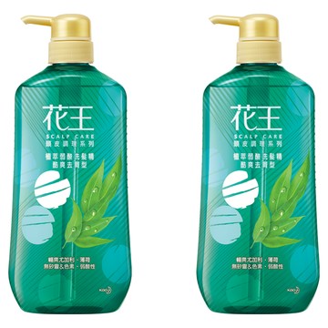 Kao 花王 植萃弱酸洗髮精 酷爽去屑型  750ml  2瓶