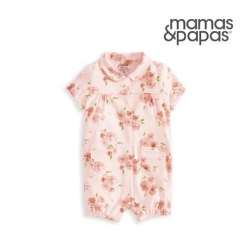 Mamas&Papas 玫瑰蘭-短袖連身寬褲