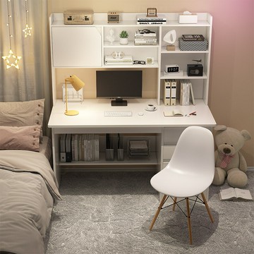 開發票 梳妝臺臥室現代簡約主臥化妝桌小型書桌化妝臺收納柜一體電腦桌