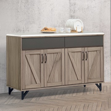 MUNA家居   風信子5尺岩板餐櫃  151.5X46X88cm