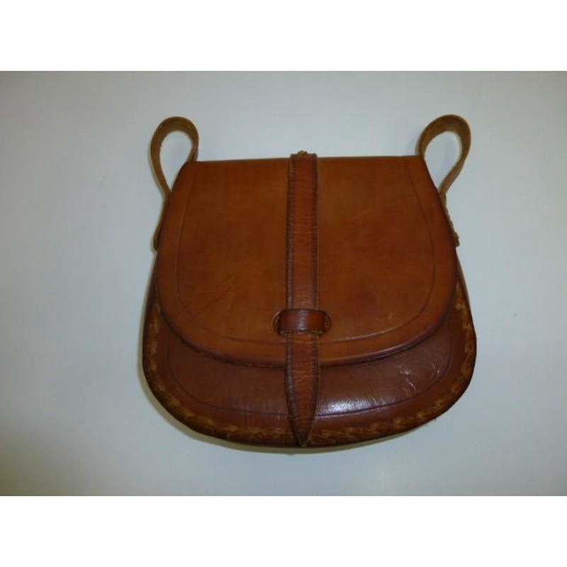 レザーベルトポーチ 中古 革 皮 本革 ネイティブアメリカン