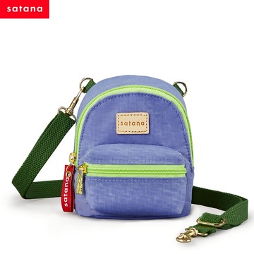 【satana】GURU 迷你後背包/小廢包/寵物包-長春花藍 (GURU0010-243)
