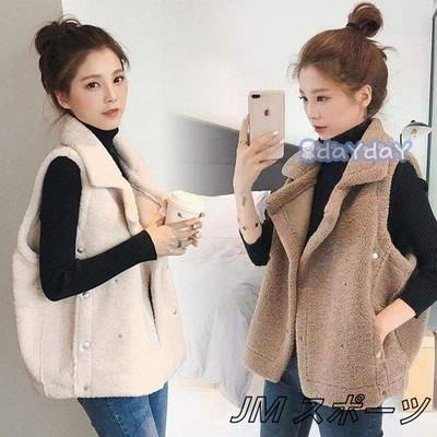 フリースベスト レディース ベスト 厚手 冬 チョッキ モ ジレベスト 前開き ジレ アウター ゆったり 厚手ベスト レトロ 冬ベスト 通勤 通販 Lineポイント最大get Lineショッピング