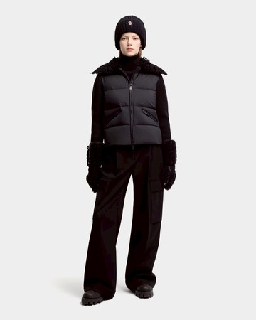 MONCLER 羊毛開襟外套 - S