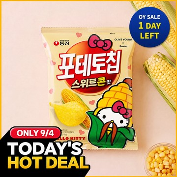 [Sanrio EDITION] Nongshim HELLO KITTY Potato Chip Sweet Corn 95g