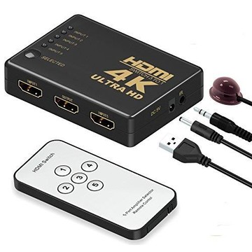 【日本代購-現貨】HDMI 切換器 HDMI 分配器 4Kx2 K 輸入輸出1080P