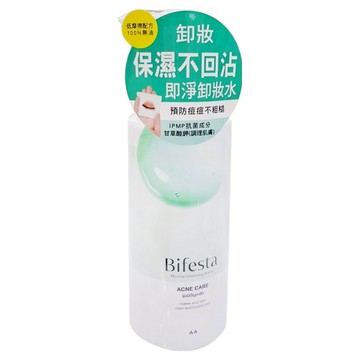 Bifesta 碧菲絲特 抗痘即淨卸妝水 400ml  IPMP抗菌配方 預防痘痘不粗糙  1瓶
