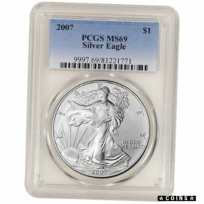 アンティークコイン 2019 (W) $1 American Silver Eagle PCGS MS70