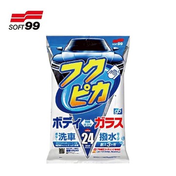 SOFT99 車外萬用巾(24片裝) 大容量 玻璃、車身撥水防汙一張就好