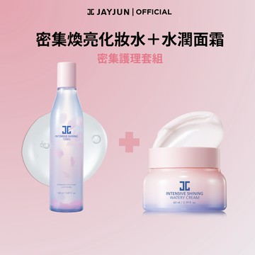 JAYJUN 櫻花密集修護套裝 爽膚水 (150ml) 與 面霜 (65ml) 含櫻花提取物 與 9朵花葉提取物