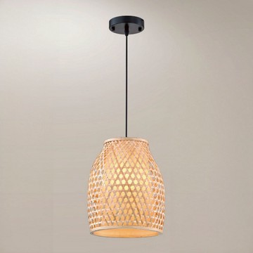 竹籐單吊燈 B96-64-72021