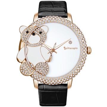 Galtiscopio迦堤 GATER 寵愛小熊系列 優雅腕錶 新年禮物 推薦 送禮 42mm/GABRGS001BLS