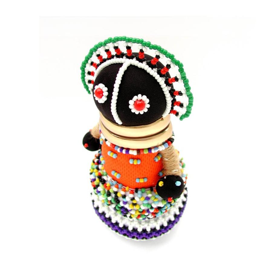 アフリキコ AFRIKICO ンデベレ人形 Ndebele Doll 南アフリカ製 Made in