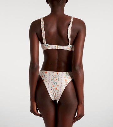 Agua by Agua Bendita Agraz floral bikini top