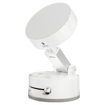 ViD 緯度 車用手機架 真空吸附磁吸支架 360度款  高級白  1個