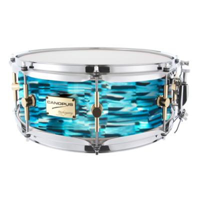 Mahogany 6.5x14 SD Turquoise Oyster