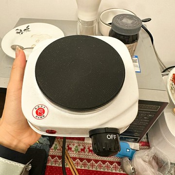 110V美規歐電陶爐500W小電磁爐多功能電熱爐摩卡壺煮咖啡熱奶熱茶