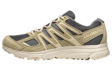 SALOMON X-MISSION 4 SUEDE BRWON GREY