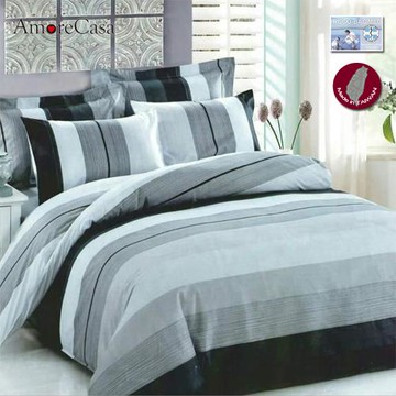 【AmoreCasa】 MIT抗菌銀離子被套床包組(加大/多款任選/柔軟親膚/潔淨舒適)