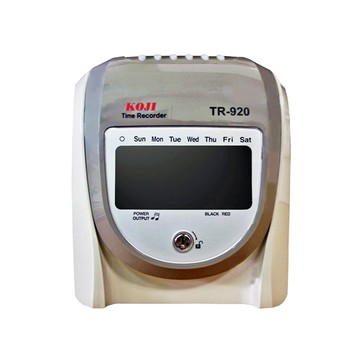 《台灣製造》KOJI TR-920 微電腦LCD打卡鐘