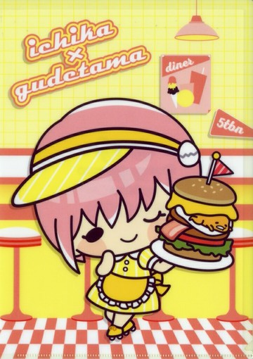 中野一花×GUDAMA A4文件夾咖啡Ver.電影五等分的新娘×GUDAMA咖啡×Chugai Grace Cafe