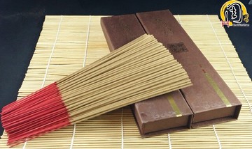 環保立香【周錦香】惠安水沉香 7寸《越南惠安+落水級安汶》帶涼氣 (會安 線香 微煙細條 環保香 香道級 薰香)