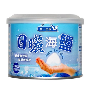 統一生機海鹽-小罐300g
