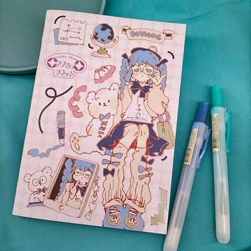 DP053_双星樂園空白筆記本G /blank notebook G