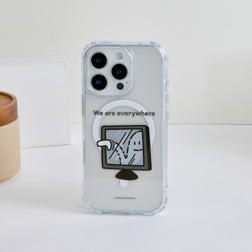 Percentage無所不在抗黃防摔MagSafe iPhone手機殼