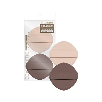 Solone奶霜慕斯氣墊粉撲2入_雙頭尖形