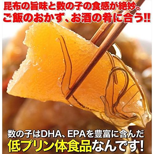 天然生活 松前漬け (1kg) 数の子60％ 業務用 海鮮 大容量 おせち 真昆布 冷凍