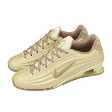 Nike 休閒鞋 Wmns Shox Z 女鞋 卡其 復古 彈簧鞋 IR1222-200