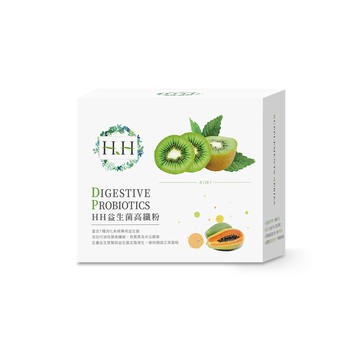 【即期品第二件1元專區】HH益生菌高纖粉(30包/盒)-奇異果【有效日期：2026-10-14】