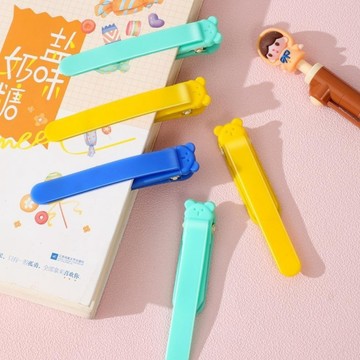 肥婆奶奶 翻頁神器 自動跟頁隨閱書籤 矽膠鴨嘴書夾 書籤 多功能書夾 環保書本夾子 生日禮物 交換禮物