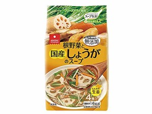 アスザックフーズ 根野菜と国産しょうがのスープ 4食*10個