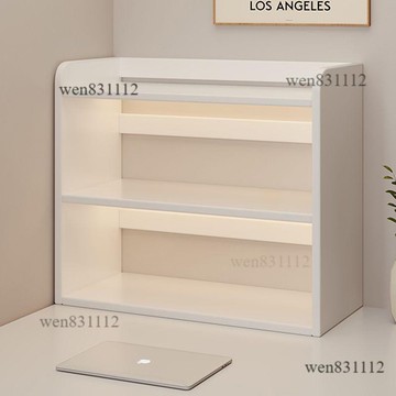 ✤精選質量 限時免運✤書架桌面置物架家用書桌收納辦公室工位小架子桌上多層轉角小書櫃