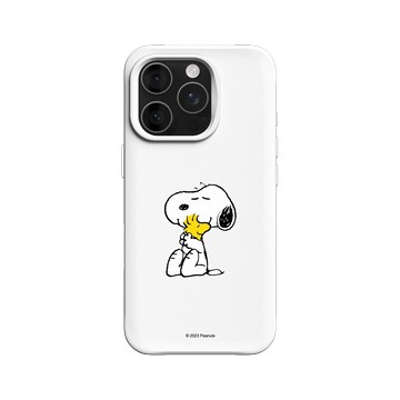 iPhone 16 Pro SolidX 白 - 史努比 Snoopy - 經典-Snoopy&胡士托