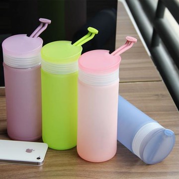 特價migo水杯尚悅無鉛玻璃杯女神隨手隨行水杯便攜隱形拎繩玻璃杯