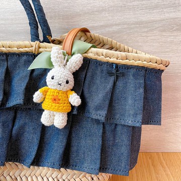 Just Dutch | Miffy 米飛兔 手工編織 向日葵 鑰匙圈 吊飾 掛飾