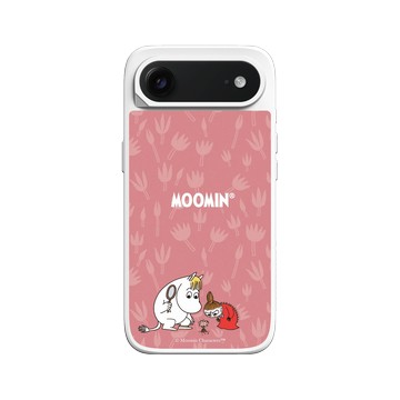 iPhone Air SolidX 白 - Moomin - 歌妮＆小美