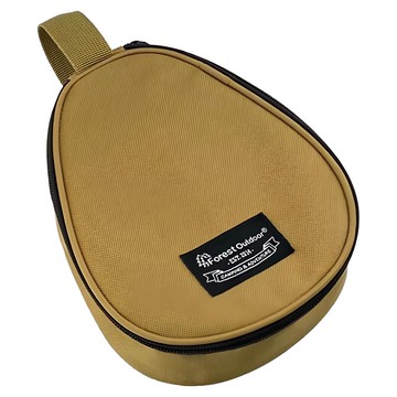 Forest Outdoor 群森戶外 雪拉碗收納包 19 x 15 x 6.5cm  卡其色  1個