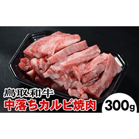 ふるさと納税 鳥取和牛中落ちカルビ焼肉（300g）※着日指定不可※離島への配送不可 鳥取県北栄町