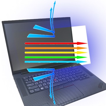 【Ezstick】Lenovo ThinkPad X1 Extreme Gen4 X1E 防藍光螢幕貼(可選鏡面或霧面)