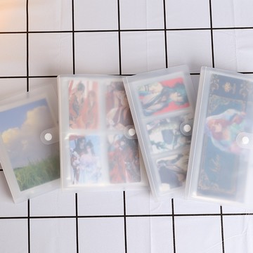 【現貨免運】3吋小卡收納冊 60-240卡位 拍立得相簿 明星小卡收納 磨砂卡冊 人生四格 偶像周邊收納 畢業相本